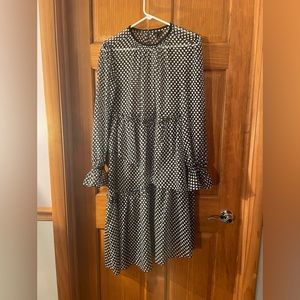 WHO WHAT WEAR dress ( sheer ) comes with slip